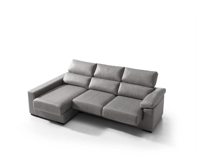Chaise longue BEA Cinza Claro