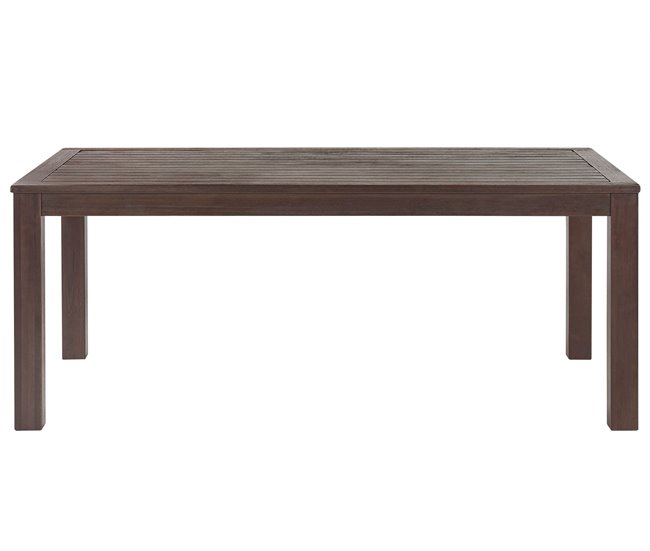 Beliani Mesa de refeição TUSCANIA Castanho