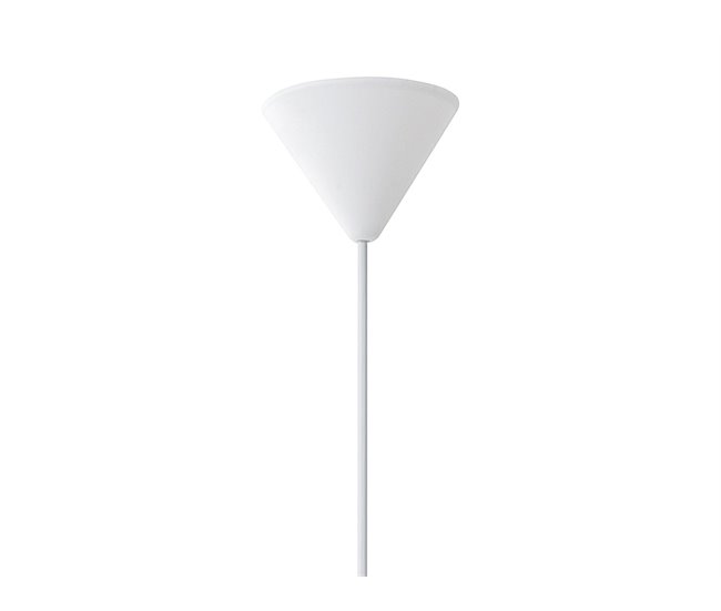 Beliani Candeeiro de tecto ERGES Branco