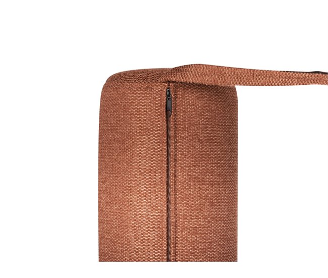 Beliani Chaise longue Linho sintético MALMOS Bege