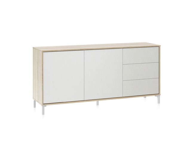 Aparador Lea 154 Cinzento/Natural