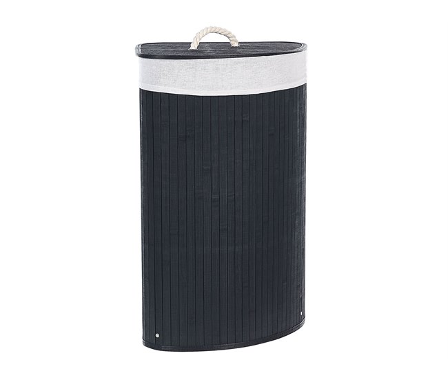 Beliani Cestas para la ropa MATARA Preto