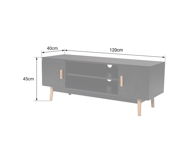 Soporte de TV JOEY 40 Branco