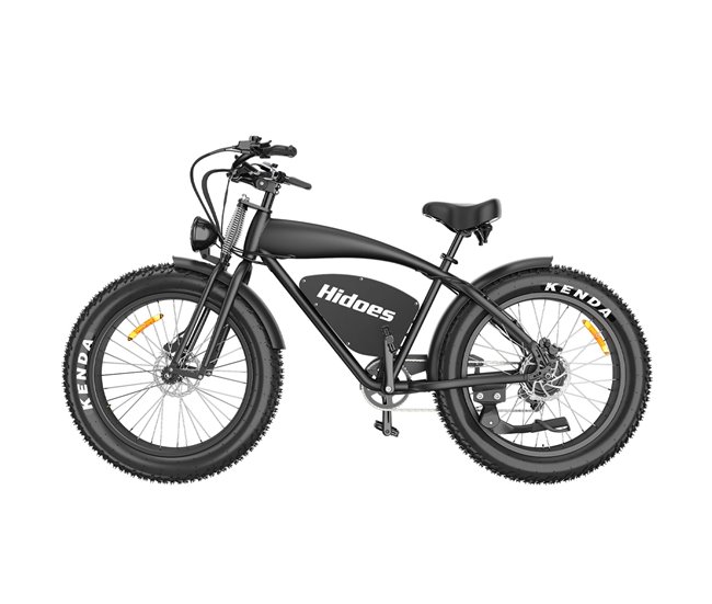 Bicicleta Elétrica Hidoes HD-B3 - Motor 1200W Bateria 48V18.2AH Preto