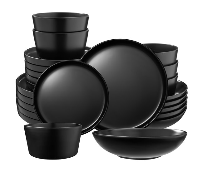 Conjunto de louça Preto