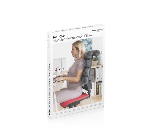 Almofada Modular Multifunções Cinza