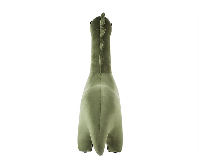 Beliani Pufe animal BRONTOSAUR Verde