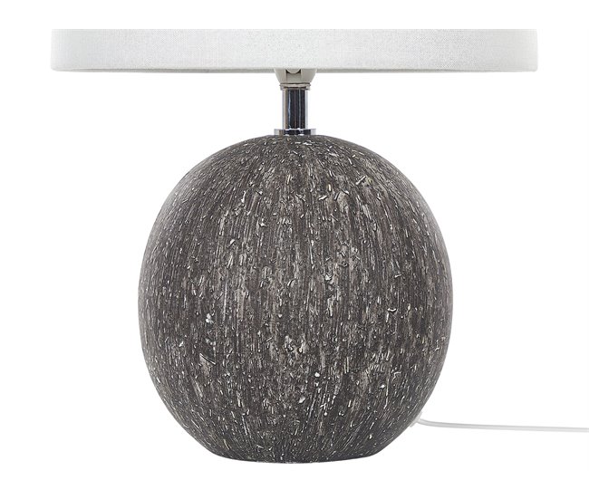 Beliani Candeeiro de mesa FONISSA Preto