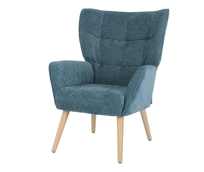 Cadeirão decorativo TYRA Azul