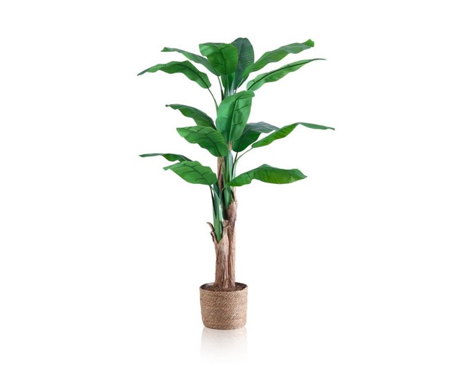 Planta artificial Banana Verde Escuro