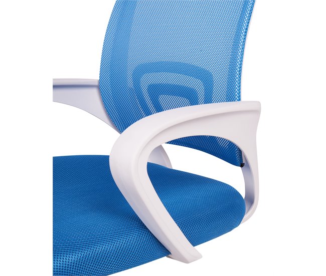 Beliani Cadeira de escritório SOLID Azul