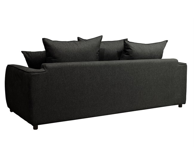 Sofá cama com abertura italiana SAGA Preto