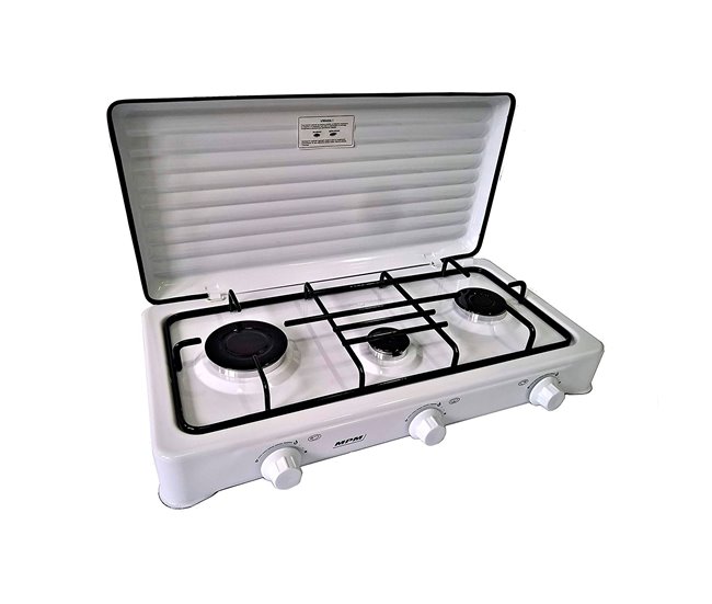 Fogão a Gás Portátil MPM KN-03/1K Branco
