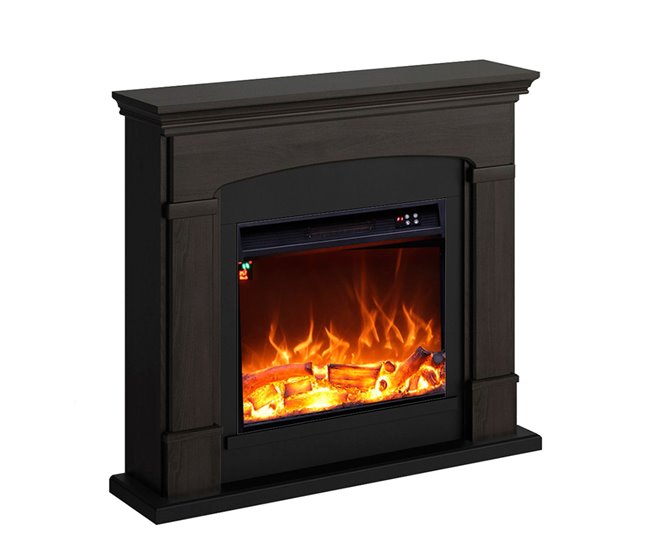 Lareira De Parede 1500w Caminetto Fuego Monica Castanho