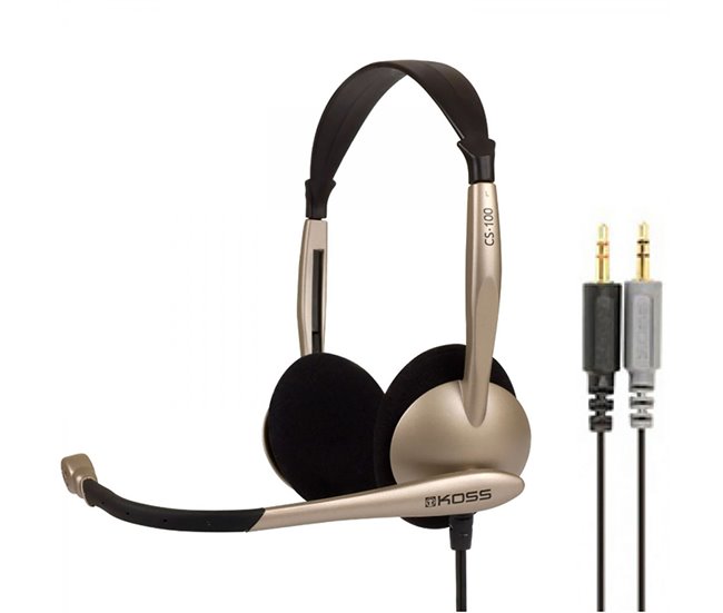 Auscultadores com Fio KOSS CS100 Bege