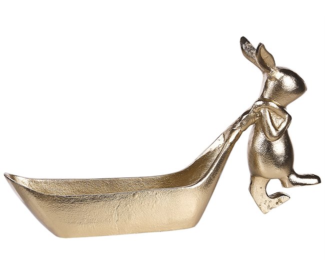 Beliani Prato decorativo PROGO Dourado