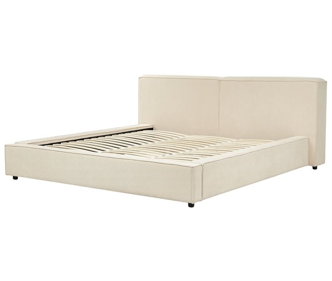 Beliani Cama Bombazine LINARDS 230x242 Bege