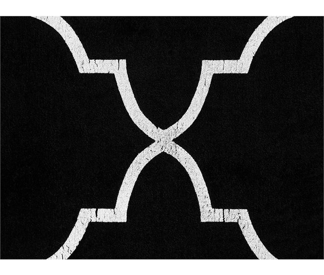 Beliani Pelos curtos YELKI 140x200 Preto