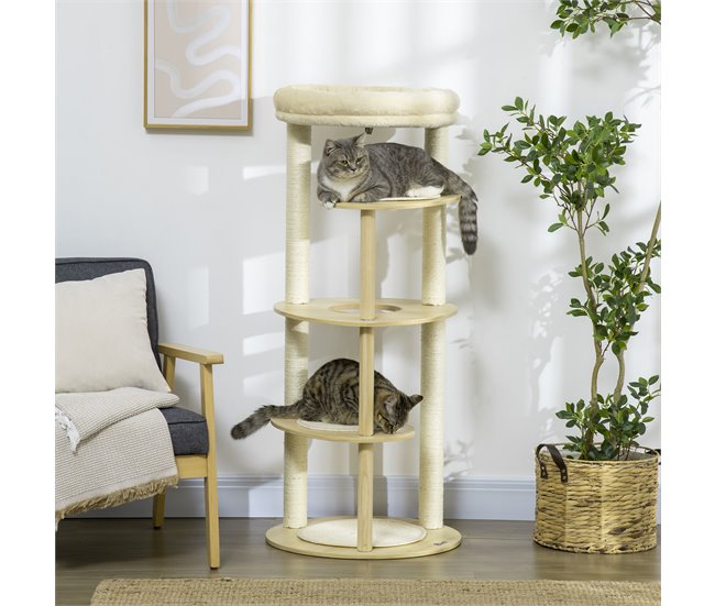 Arranhador para Gatos Castanho