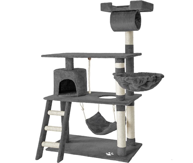 árvore para gatos Cinza