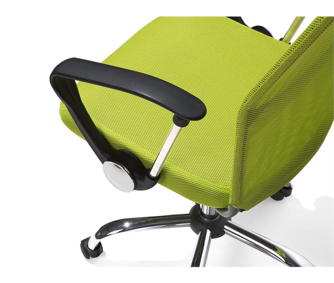Beliani Cadeira de escritório DESIGN Verde