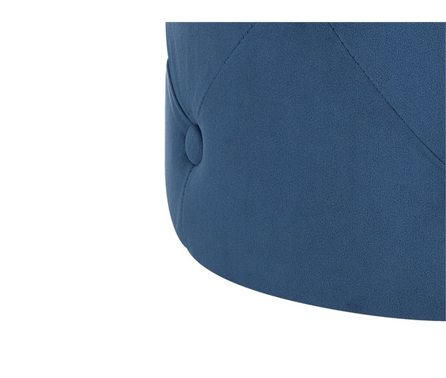 Beliani Pufe COROLLA Azul