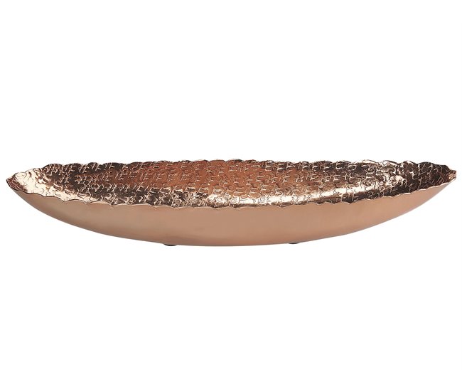 Beliani Prato decorativo CARACOL Castanho
