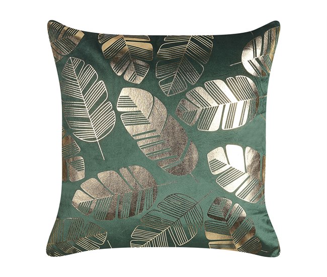 Beliani Cojín decorativo SUNFLOWER 45x45 Laranja