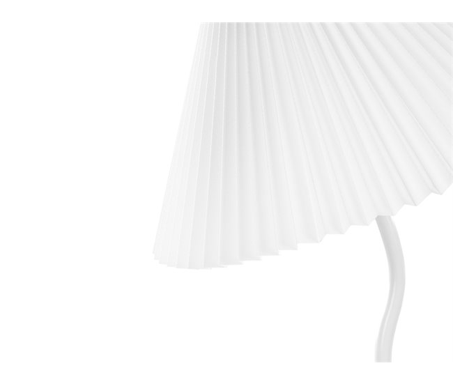Beliani Candeeiro de mesa ALWERO Branco