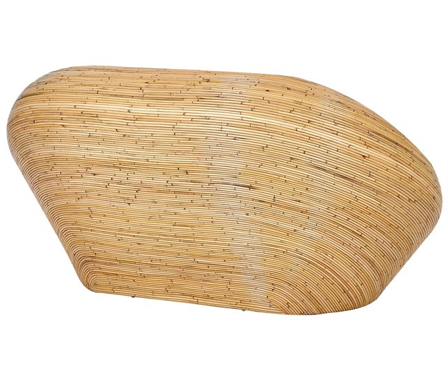 Beliani Conjunto lounge Rattan/vime MAIORI Natural