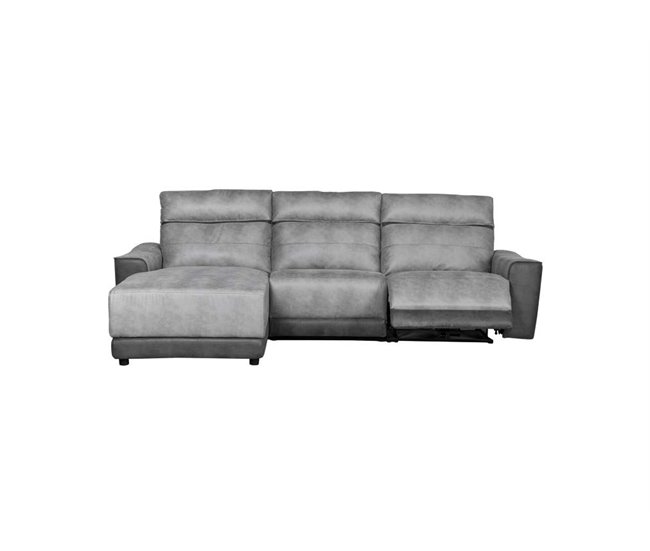 Chaise longue relax eléctrico MOON Cinza