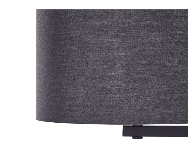 Beliani Candeeiro de mesa BALDWIN Preto
