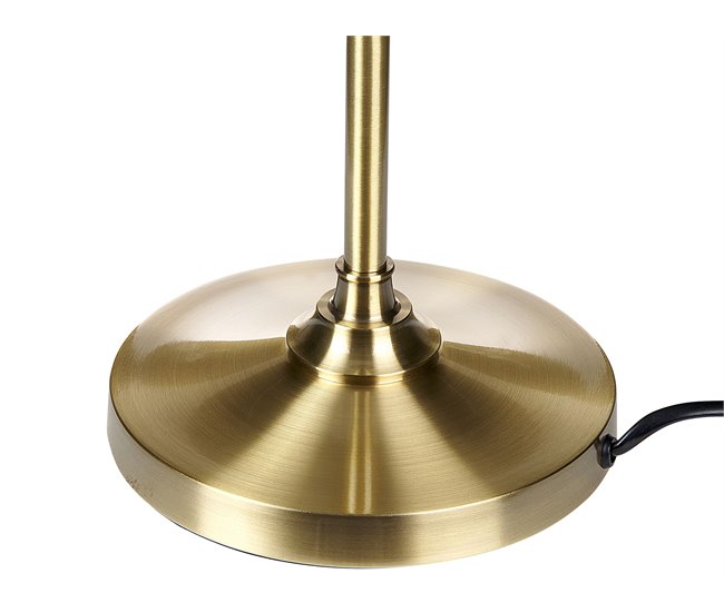 Beliani Candeeiro de mesa TORYSA Dourado
