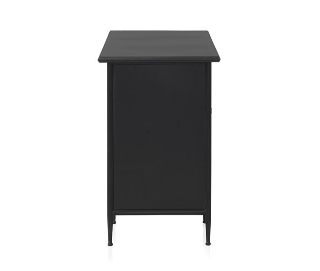 Mesa Com Estrutura De Metal Preto
