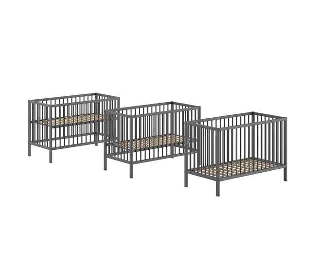 Cama de grades Vipack Meryl Antracite