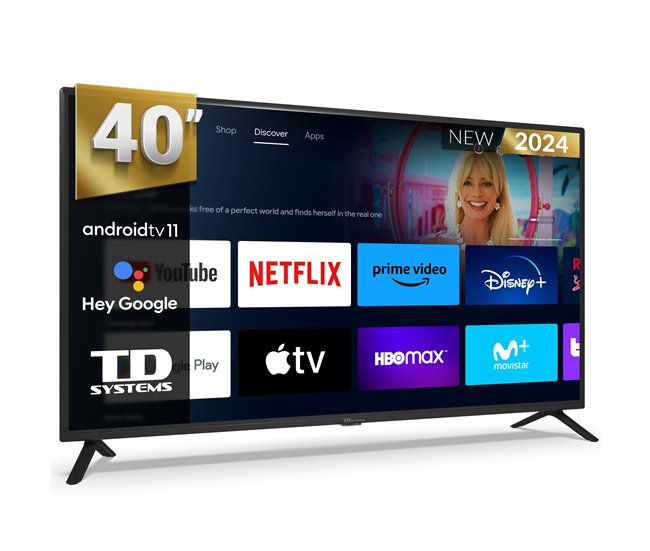 Televisor smart tv 40 polegadas - td systems prime40c19gle