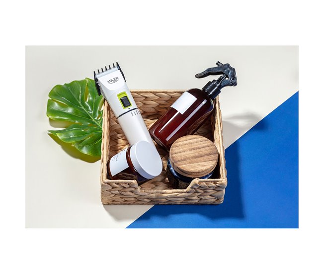 Aparador de Cabelo Adler AD2827 Branco