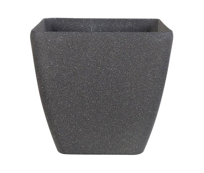 Beliani Conjunto de 2 vasos para plantas ZELI 
