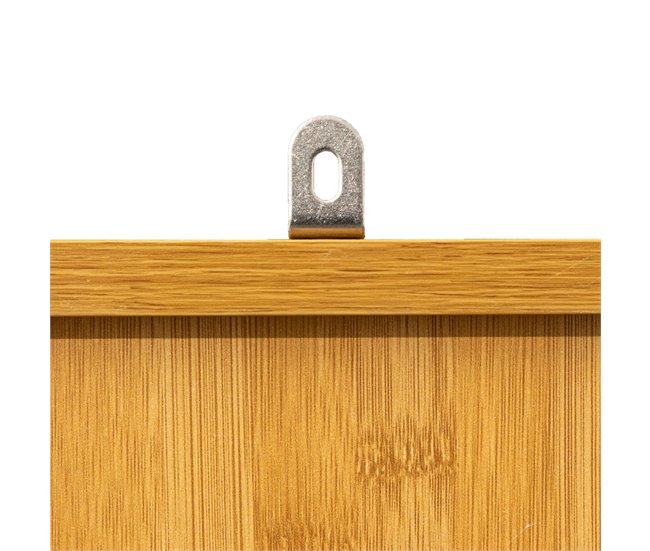 Coluna de Banheiro Sicela - Móveis de Bambu 2 Portas Castanho
