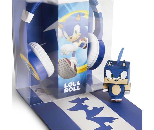 Auriculares de Diadema Lol&Roll Sonic Azul