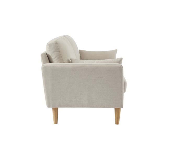 Sofá fixo 2 lugares ONA Bege