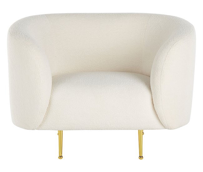 Beliani Conjunto de sofás LOEN Branco