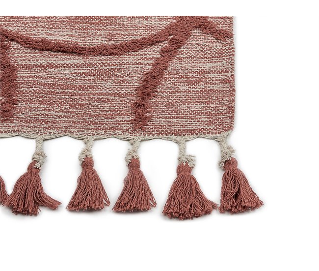 Beliani Pelos curtos KIRSEHIR 80x150 Vermelho