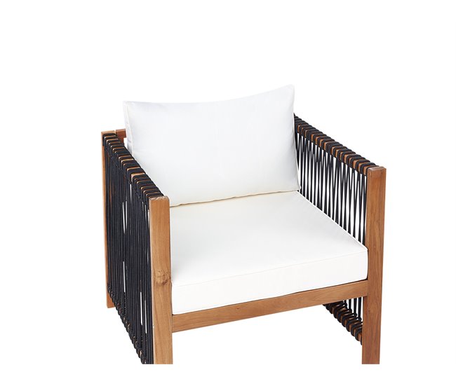 Beliani Conjunto lounge ANTRIA Bege