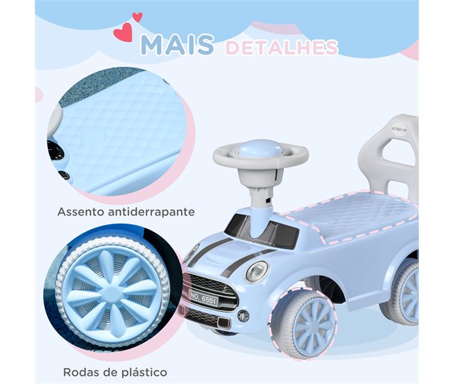 Carro Andador para Bebés PP AIYAPLAY Azul