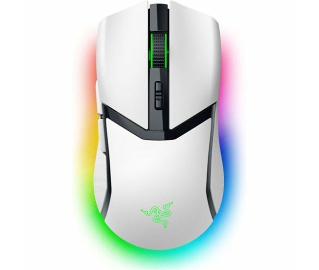 Rato Gaming com LED RZ01-04660200-R3G1 Branco