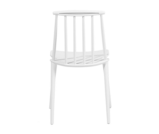 Beliani Cadeira de refeição VENTNOR Branco