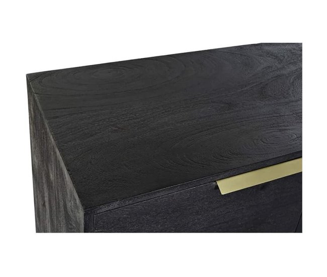Aparador Preto/ Dourado