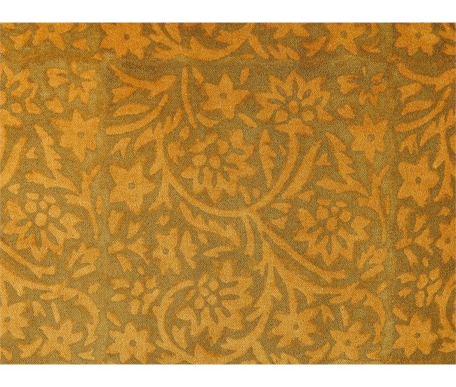 Beliani Almofada decorativa RHEUM Mostarda