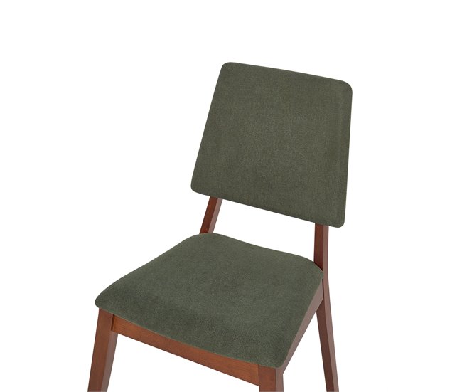 Beliani Silla de comedor MERRILL Verde Escuro